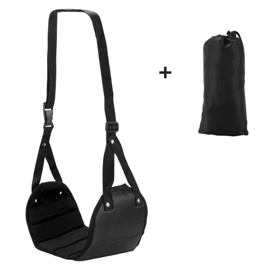 Airplane Foot Hammock β Lightweight For Long Flight Travel Comfort With FREE Pillow