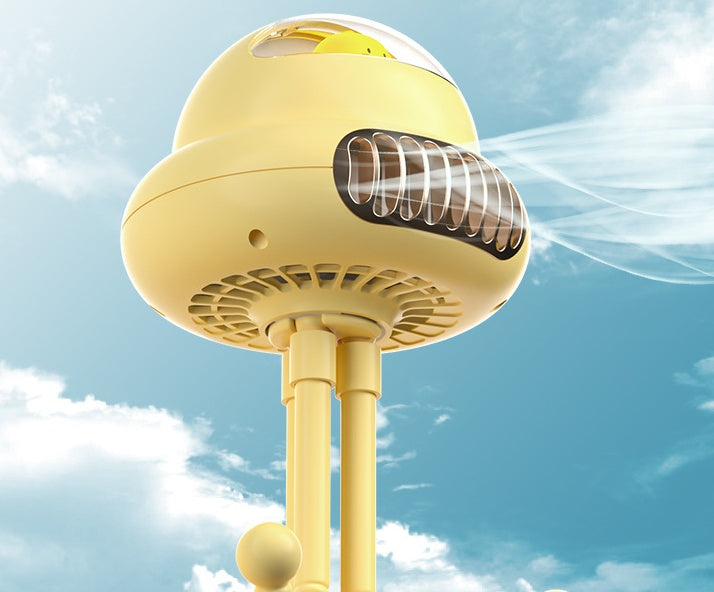 Rechargeable Stroller Fan – Flexible, Hands-Free Cooling for Hot Theme Park Days