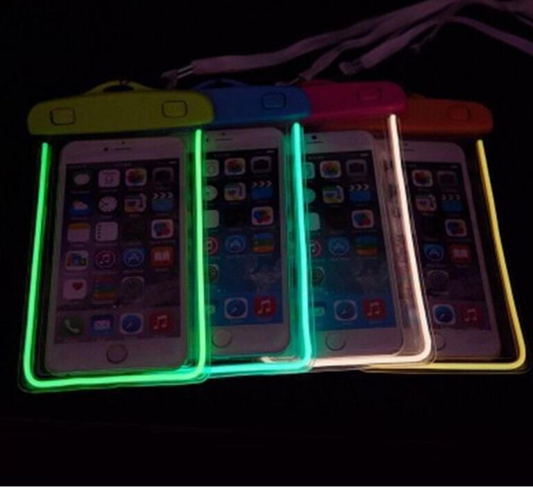 A photo that shows the outline of the cases also glow in the dark