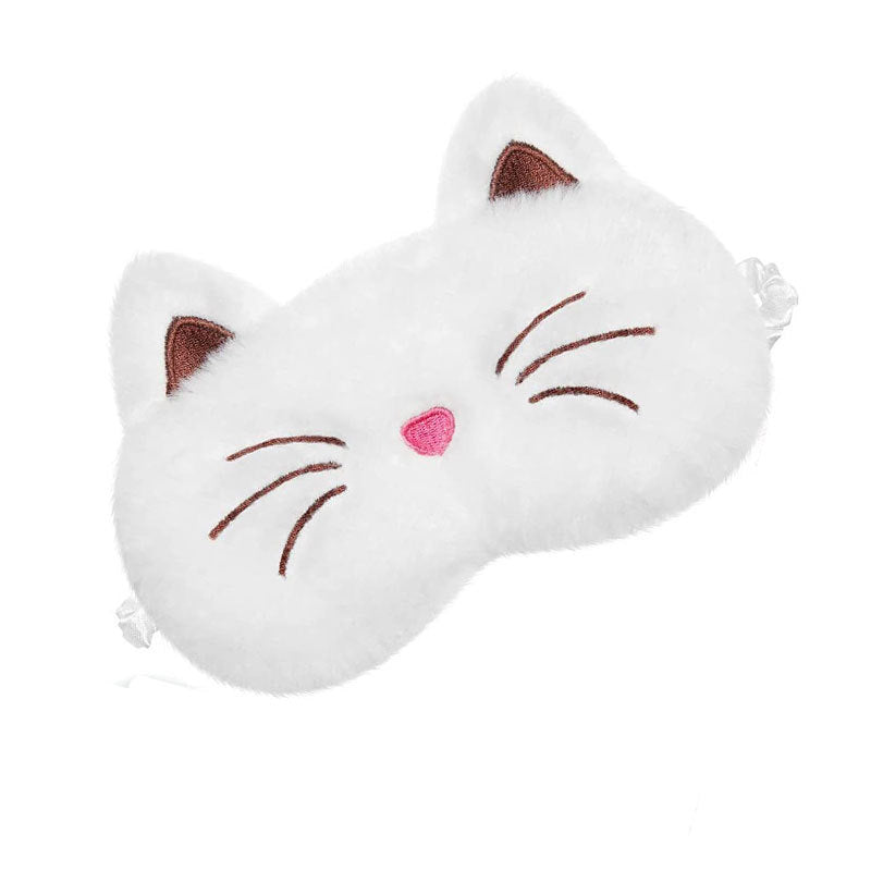 Plush Character Sleep Mask for Girls & Mums – Travel Eye Mask for Theme Park Trips