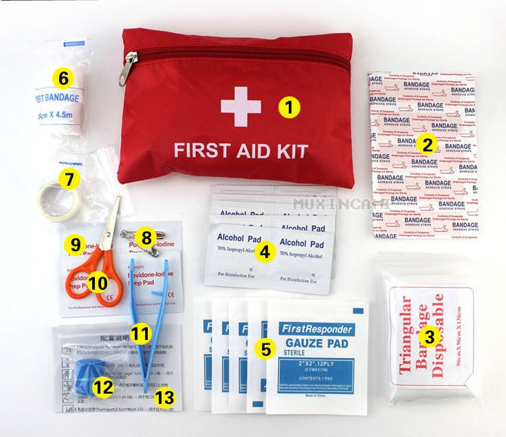 Mini First Aid Kit – Compact Safety Essentials for Travel & Park Days