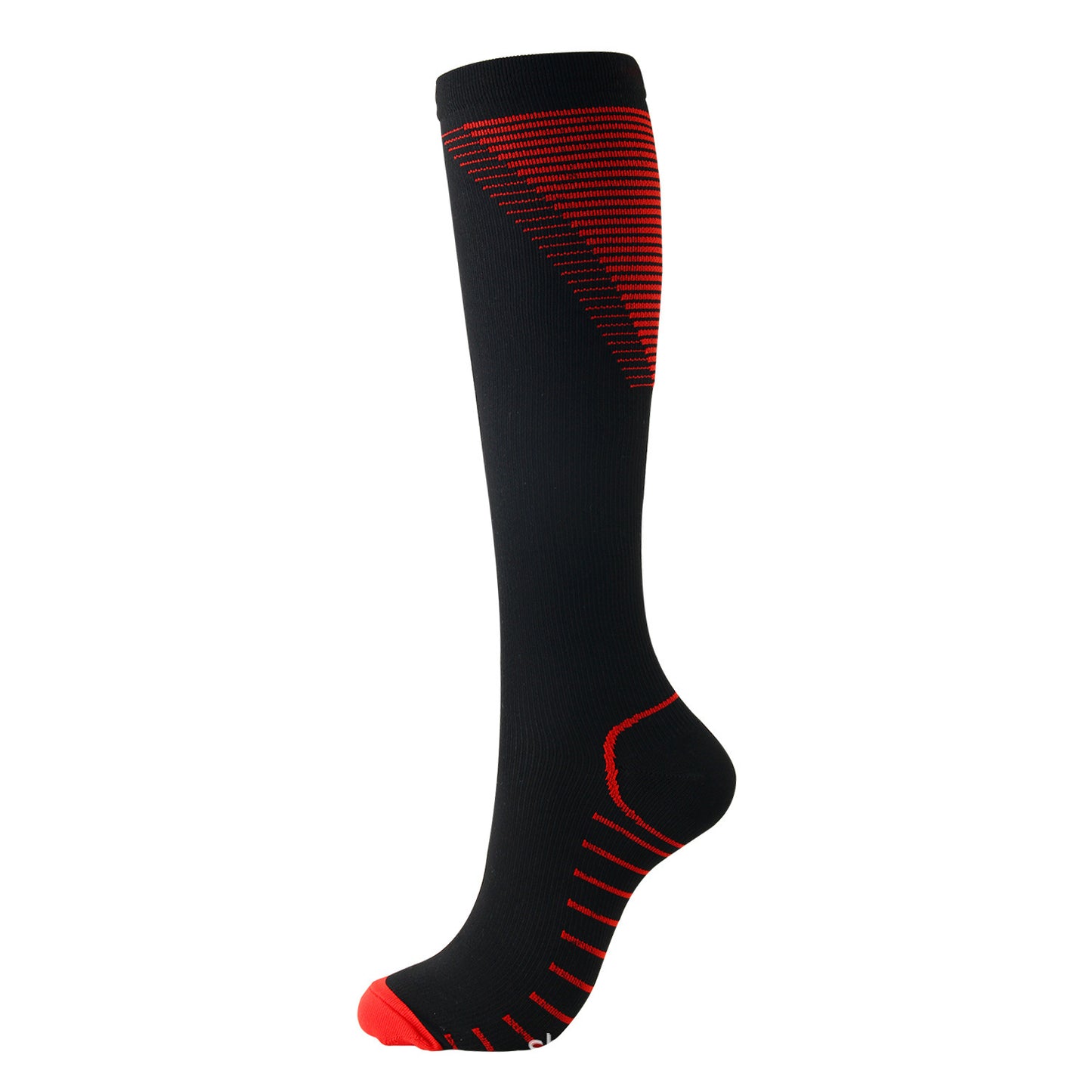 Functional Compression Travel Socks – Circulation Support for Men and Women on Long Flights (S/M & L/XL)