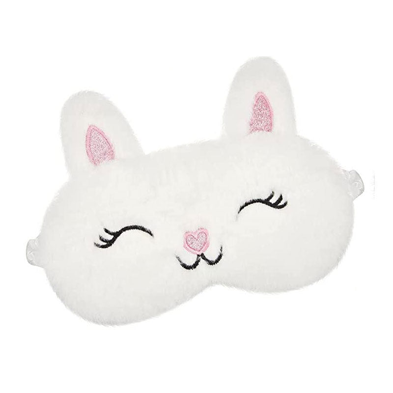 Plush Character Sleep Mask for Girls & Mums – Travel Eye Mask for Theme Park Trips