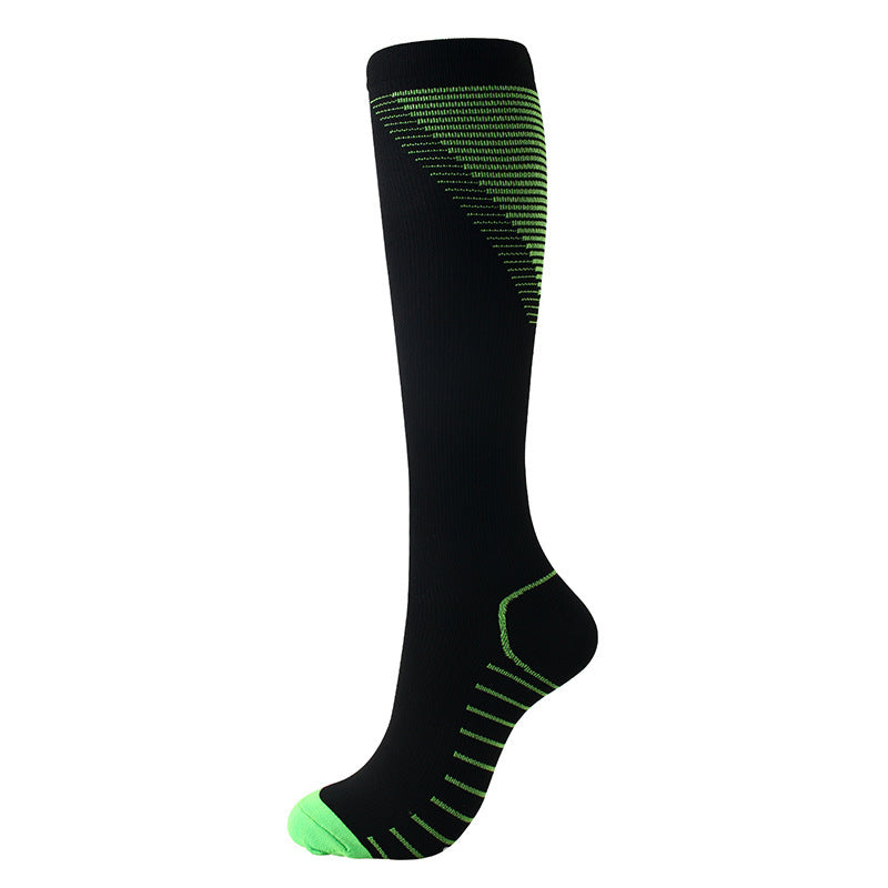 Functional Compression Travel Socks – Circulation Support for Men and Women on Long Flights (S/M & L/XL)