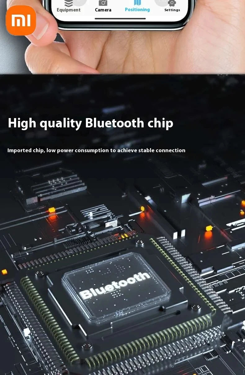 High quality Bluetooth chip with electronic components on a circuit board, branded with Xiaomi.