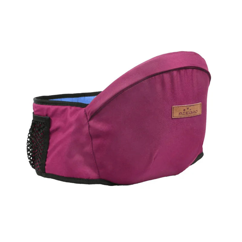 this is a red hip seat carrier