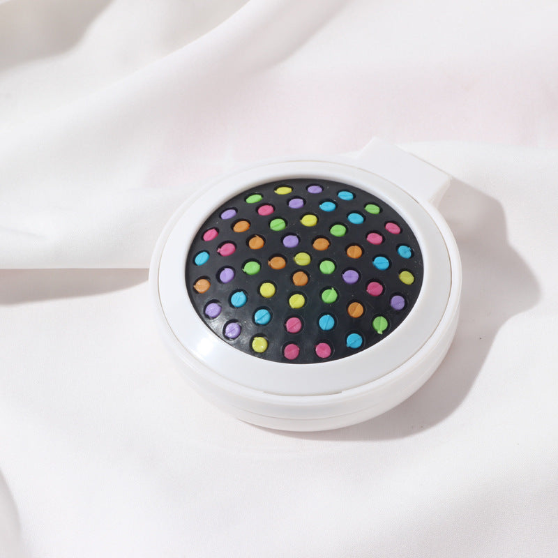 Foldable Travel Hairbrush – Compact & Colorful for Long Haul Flights And Theme Park Days