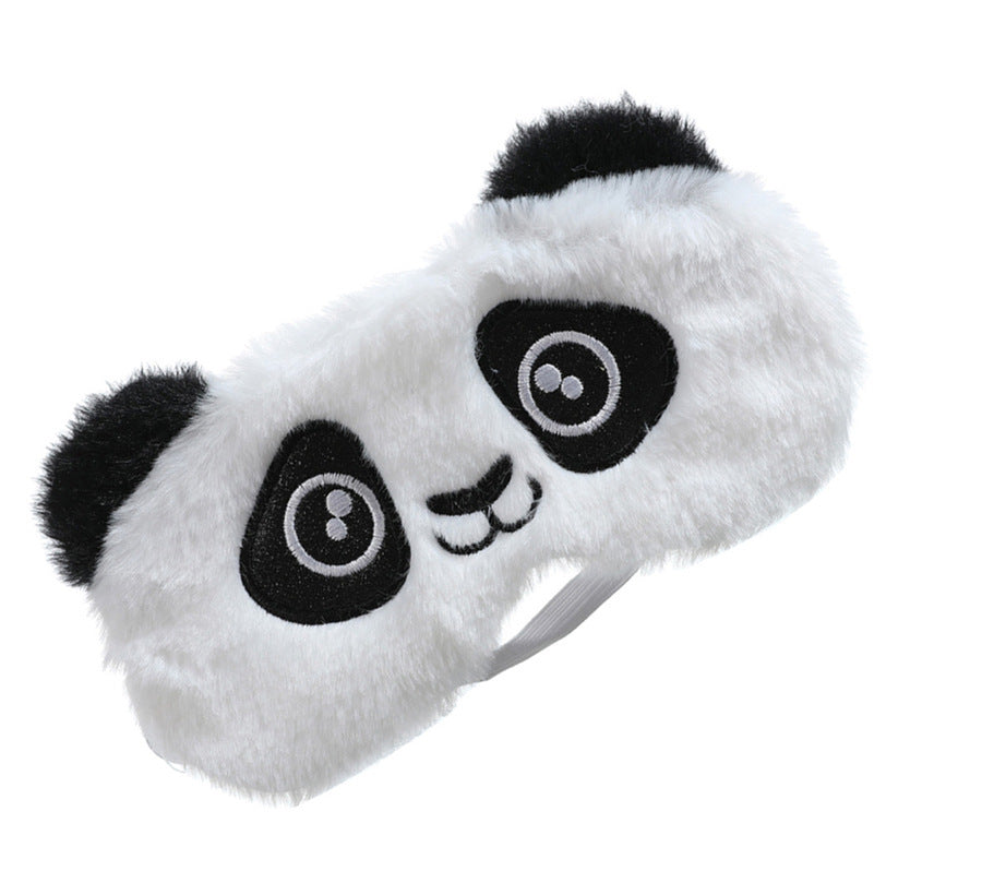 Plush Character Sleep Mask for Girls & Mums – Travel Eye Mask for Theme Park Trips