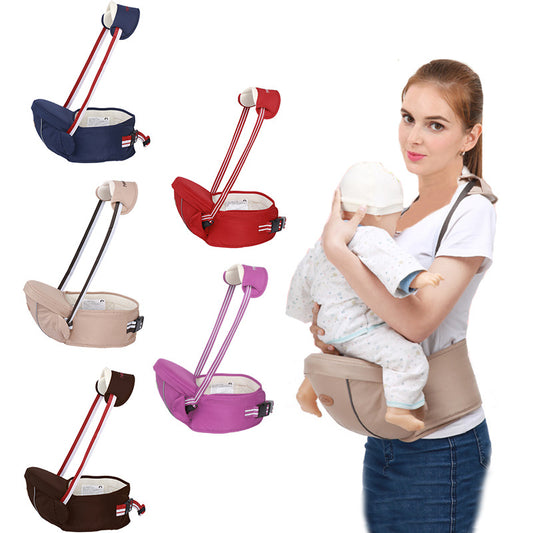 Multi-Functional Baby Carrier with Hip Seat – 3-in-1 Ergonomic Design for Theme Park Adventures (0–36 Months)