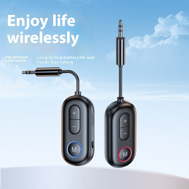 Bluetooth adapter is a sleek black design with plug in adapter, volume control, for your wireless headphones, airpods and earbuds. So you can listen to the in flight entertainment, listen to vids on your phone etc.