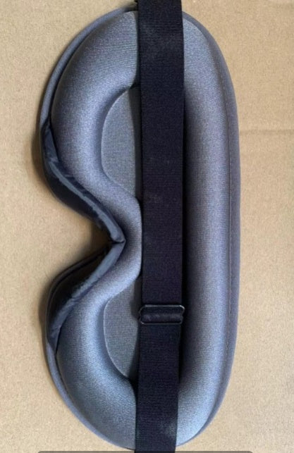 Deluxe 3D Contoured Eye Mask – Pressure-Free Sleep Aid for Long Flights & Travel
