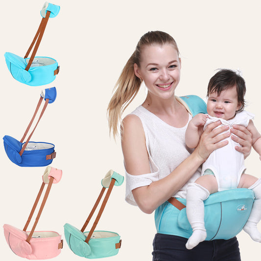 Multi-Functional Baby Carrier with Hip Seat – 3-in-1 Ergonomic Design for Theme Park Adventures (0–36 Months)
