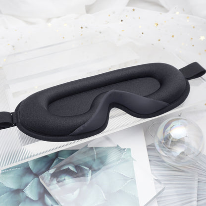 Deluxe 3D Contoured Eye Mask – Pressure-Free Sleep Aid for Long Flights & Travel