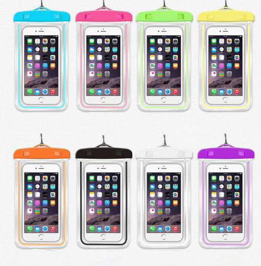 This photo is showing off all the colours of the pouches. Blue, pink, green, yellow, orange, black, white and purple