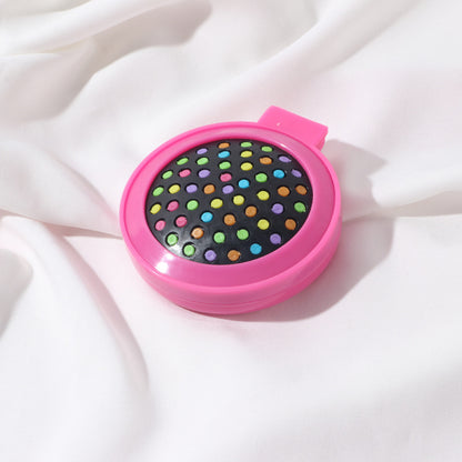 Foldable Travel Hairbrush – Compact & Colorful for Long Haul Flights And Theme Park Days