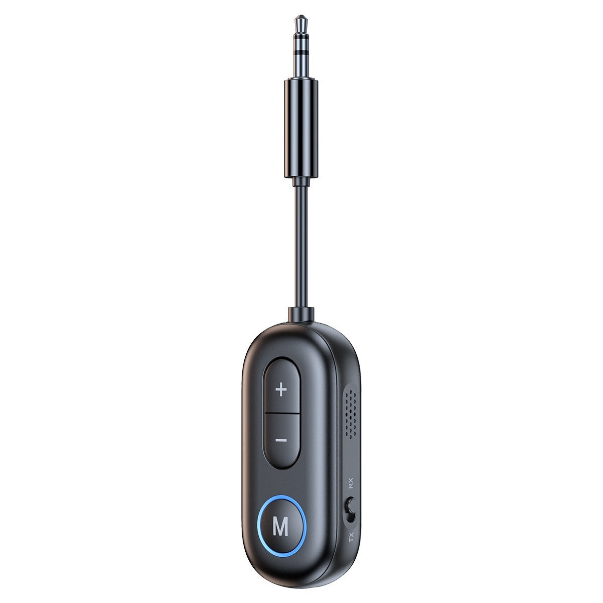 Bluetooth adapter is a sleek black design with plug in adapter, volume control, for your wireless headphones, airpods and earbuds. So you can listen to the in flight entertainment, listen to vids on your phone etc.