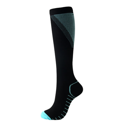 Functional Compression Travel Socks – Circulation Support for Men and Women on Long Flights (S/M & L/XL)