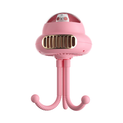 Rechargeable Stroller Fan – Flexible, Hands-Free Cooling for Hot Theme Park Days