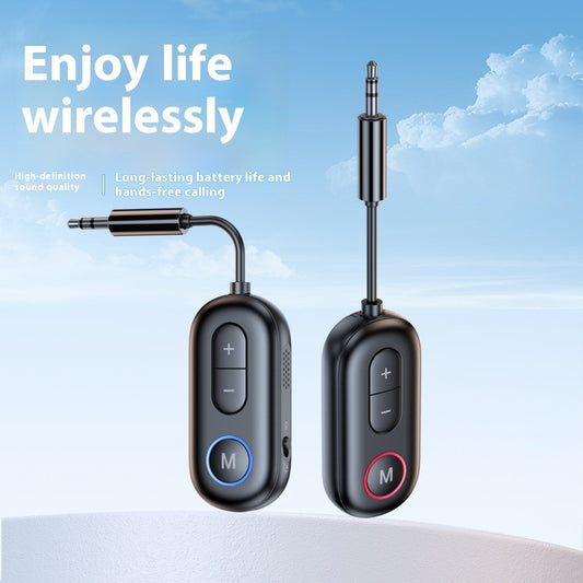 Bluetooth adapter is a sleek black design with plug in adapter, volume control, for your wireless headphones, airpods and earbuds. So you can listen to the in flight entertainment, listen to vids on your phone etc.